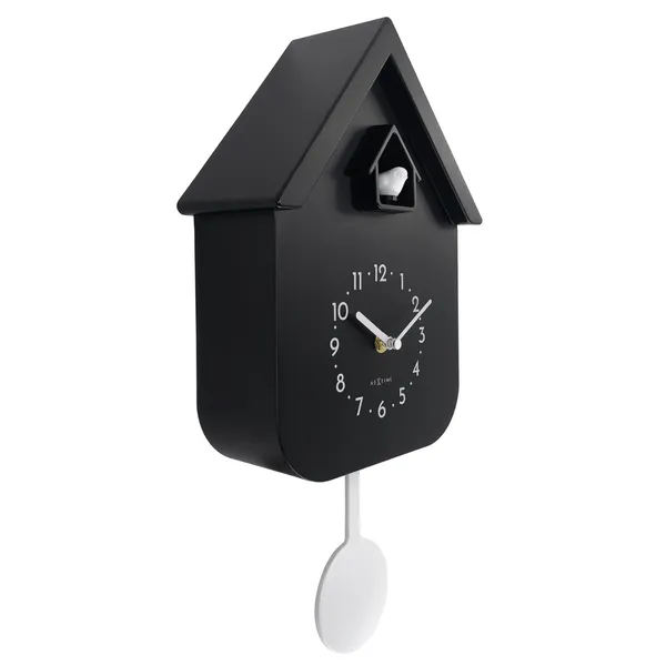 Twitter Wall Clock Black