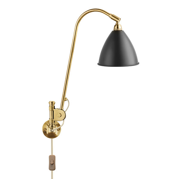 Bestlite BL6 Væglampe Messing/ Sort