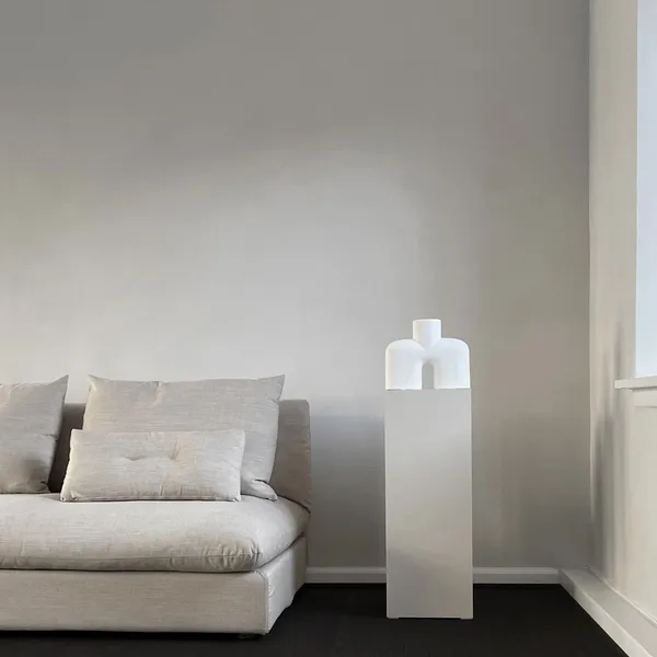 Cobra Uno Dekorativ Vase 25 cm Bubble White