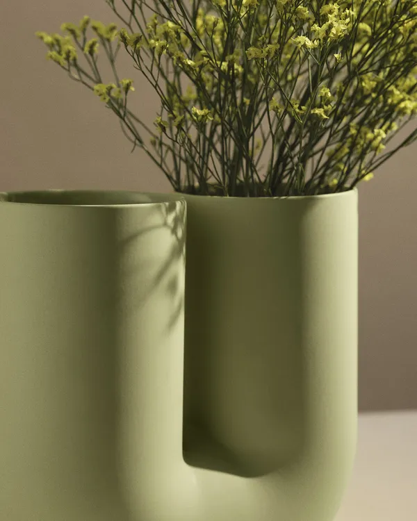 Kink Vase 26 cm Light Green
