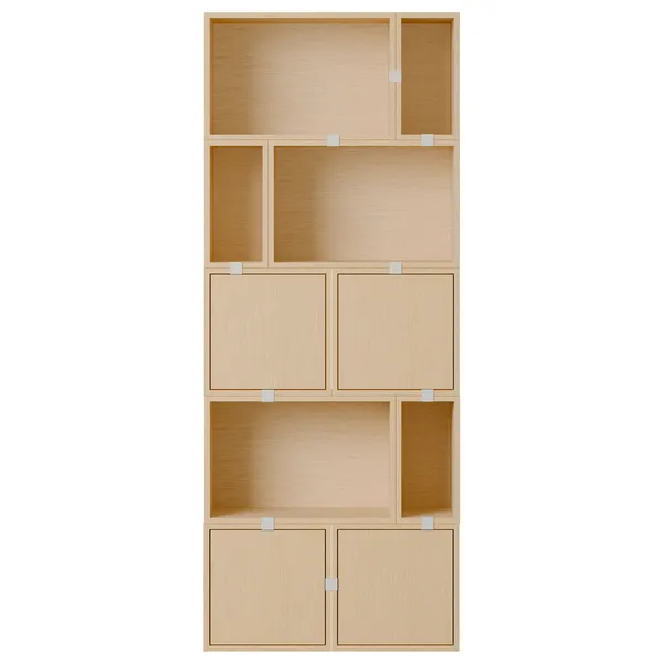 Stacked Configuration 8 Kirjahylly Tammi