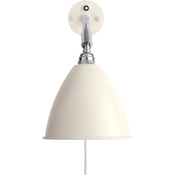 Bestlite BL7 Vegglampe Krom / Hvit Semi Matt