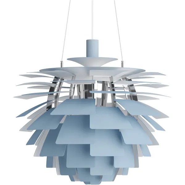 PH Artichoke Pendel 60 cm Krom / Dusty Blue
