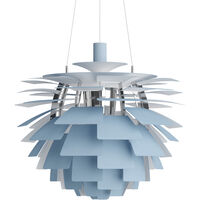 PH Artichoke Pendel 60 cm Krom / Dusty Blue