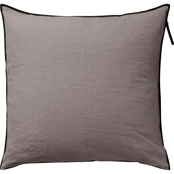 Pudebetræk Hør 50x50 cm Ash Brown