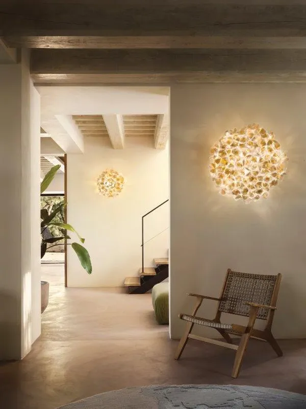 Clizia Mama Non Mama Væg-/Loftslampe 78 cm Guld