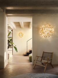 Clizia Mama Non Mama Væg-/Loftslampe 78 cm Guld