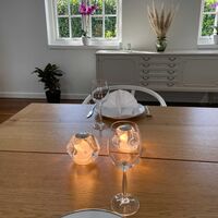 Ice Ball Bordlampe Krom