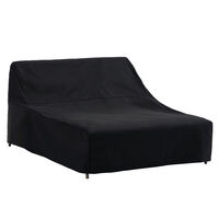 Settle Møbelbetræk 170x152x78 Sort