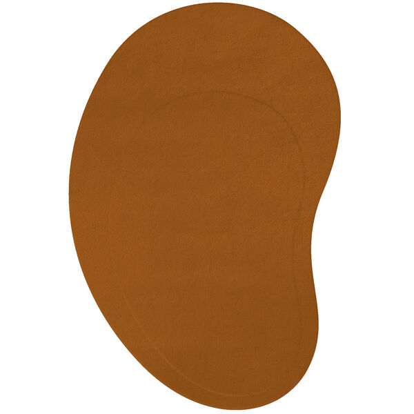 Residue Uldgulvtæppe 235x350 cm Dark Ochre