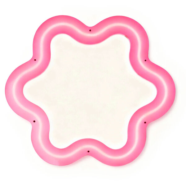 Supercurve Flower Spegel Rosa