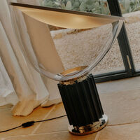 Taccia Small Bordlampe Sort