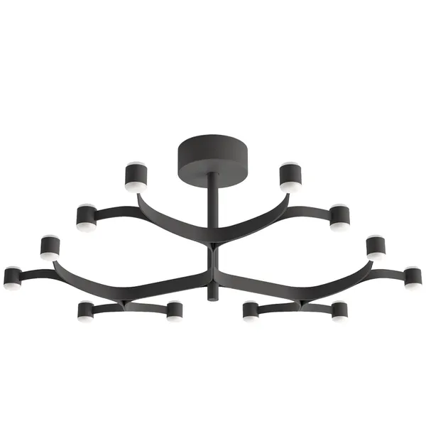 Fronda PHASE-CUT Loftslampe Ø83 Sort