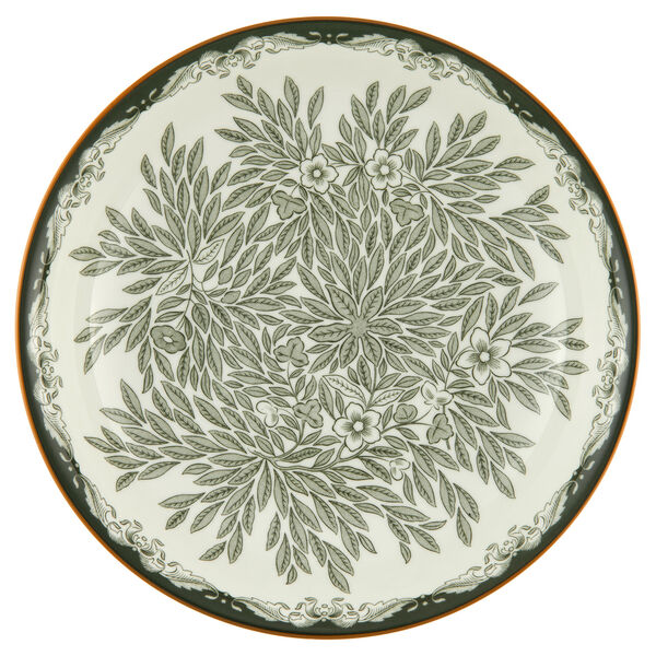 Ostindia Floris Dyb Tallerken 22 cm Grøn