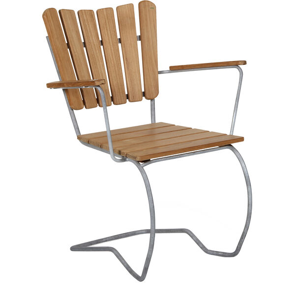 56:An Stol Galvaniseret/Teak