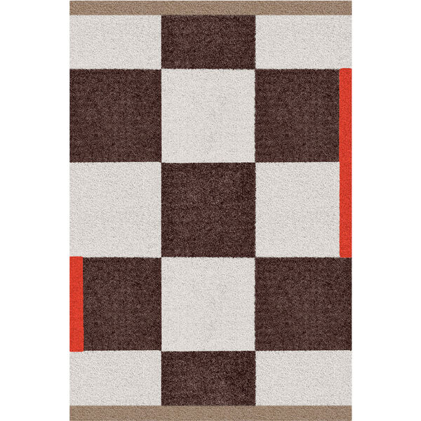 Square Muovimatto 55x80 cm Ruskea