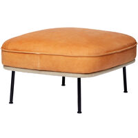 Lyra Footstool Vintage Cognac