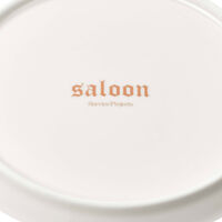 Saloon Tallerken 27 cm 2-pak Hvid