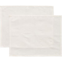 Sienna Spisebrikke 35x45 cm 2-pk Hvit