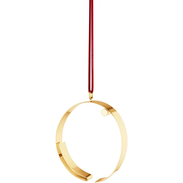 Juldekoration 18k Guldpläterad O