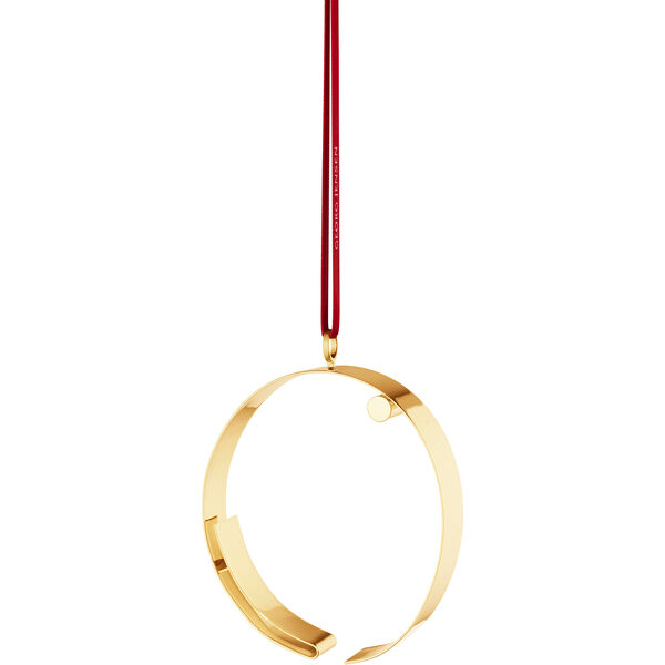 Juledekoration 18k Guldbelagt O