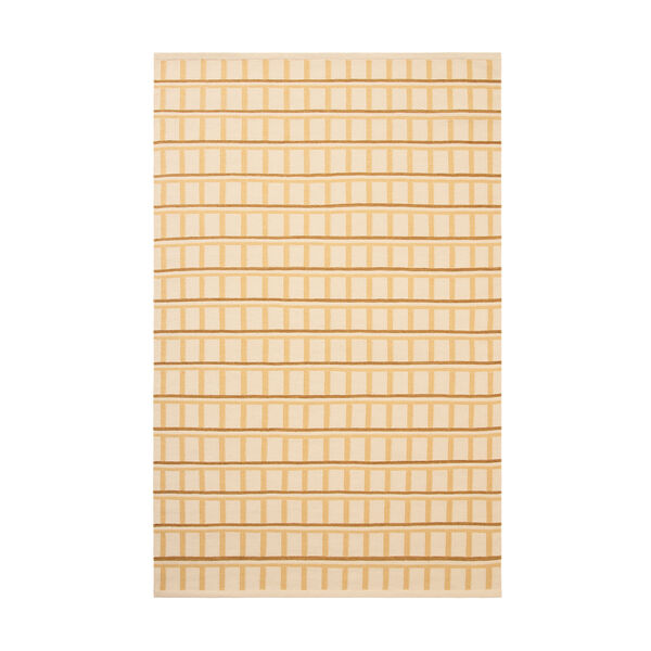 Mysore Rug 180 Off White/Masala Yellow/Yellow