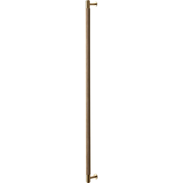Closet Bar Double Sided Cross Brass