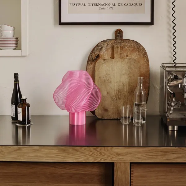 Soft Serve Bordlampe Grande Rose Sorbet