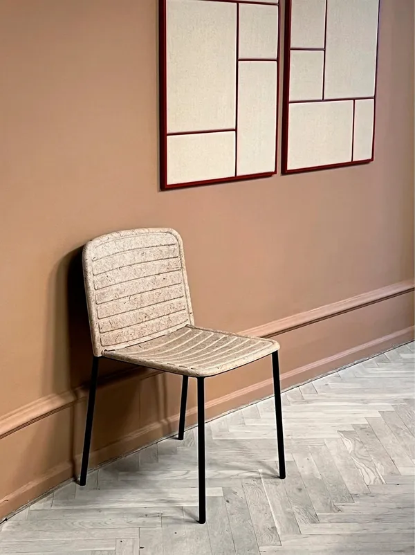 Flax Stacker Spisebordsstol Beige