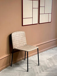 Flax Stacker Spisebordsstol Beige
