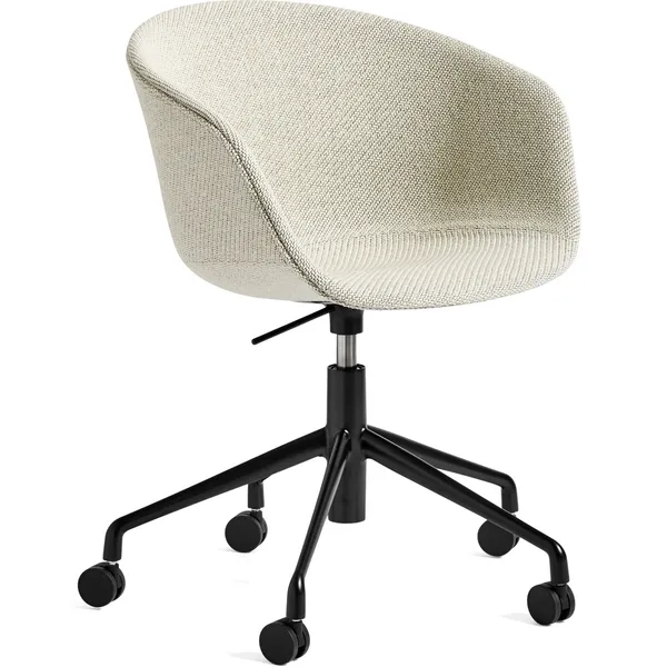 AAC53 Tuoli 5 star swivel Musta / Coda White