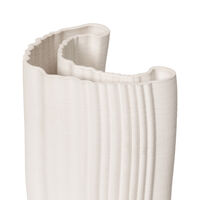Moire Vase Offwhite 30 cm