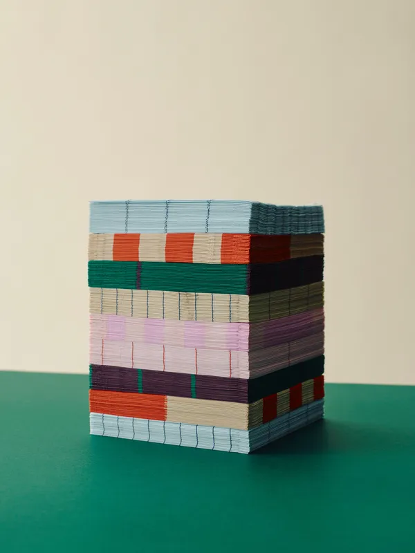 Pattern Servietter 33x33 cm Blå / Offwhite