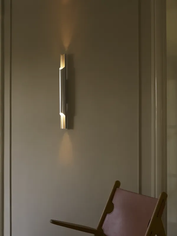 PAN 50 Væglampe Aluminium