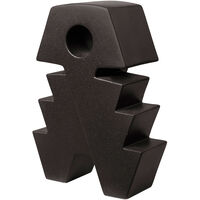Attitude Skulptur Sort