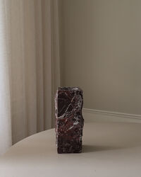 Edge Vase Medium Rosso Levanto