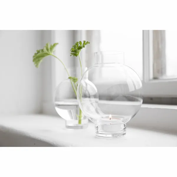Tokyo Fyrfad/Vase 150 Mm Klar