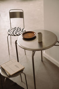 Petit Rond Bord Rostfritt Stål Ø65 cm