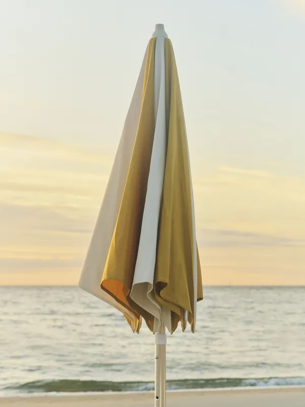 Terrazza Parasol Octagon Off-white / Ochre