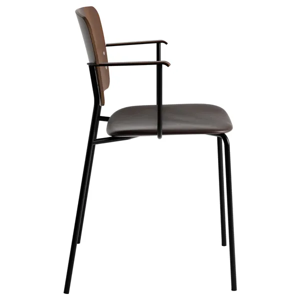 Mono Black Base/armrests/Smoked oak/Elmosoft93099