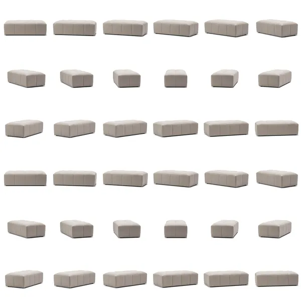 Mure Fodskammel Sandshell Beige