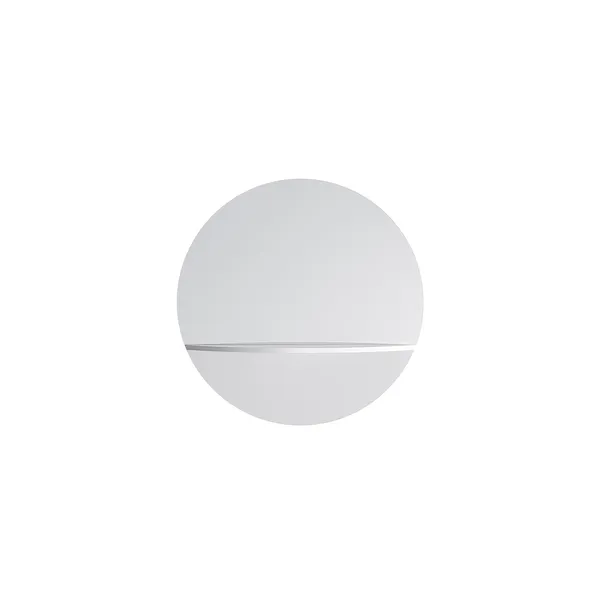 Pie A Vægspejl Sort 80cm