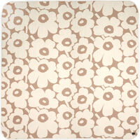 Unikko Sengeteppe 260x260 cm Off-white/Lin
