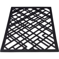 Lines Doormat 60x90 cm Black