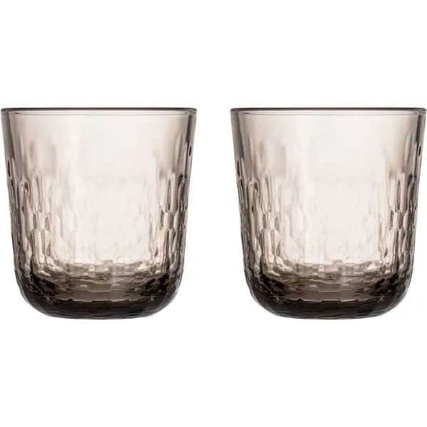 Mainio Dricksglas 30 cl 2-pack Mocca