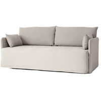 Offset Sofa 2-seters Avtagbar Stopning Cotlin Oat