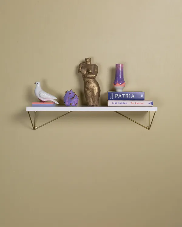 Pythagoras Hyllylevy 60 cm Valkoinen