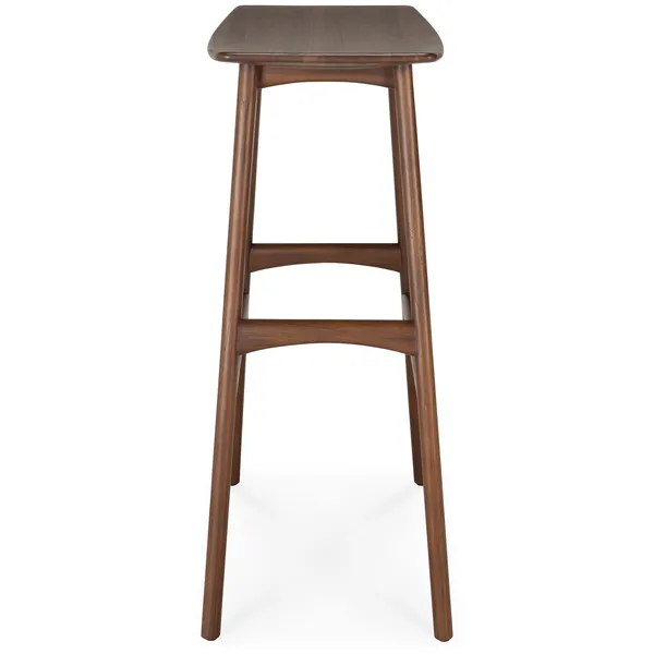 Osso Barstol 78 cm Mörkbetsad Teak