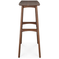 Osso Barstol 78 cm Mörkbetsad Teak