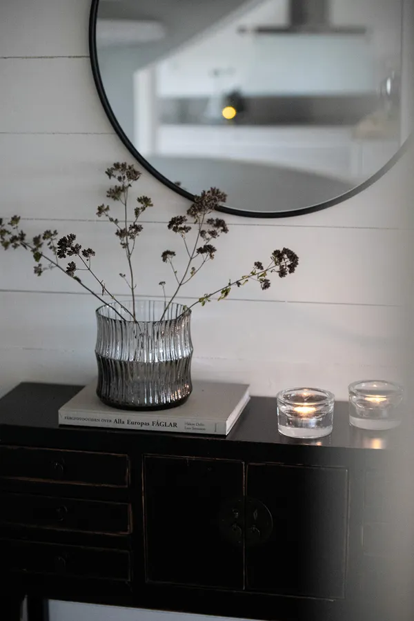 Optika Kynttilänjalka 6 cm Sininen